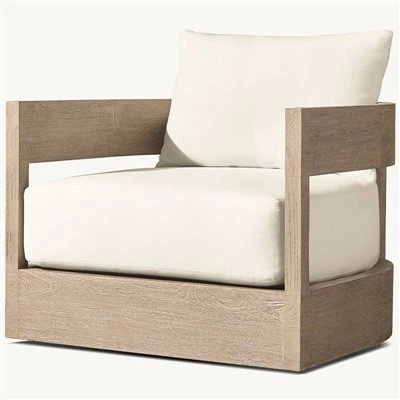 Moodne tiikpuust lamamistool